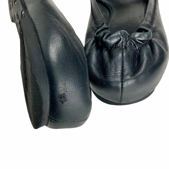 SOLD ***TORY BURCH Reva Black Flats. SZ 8.5 - Picture 11 of 15